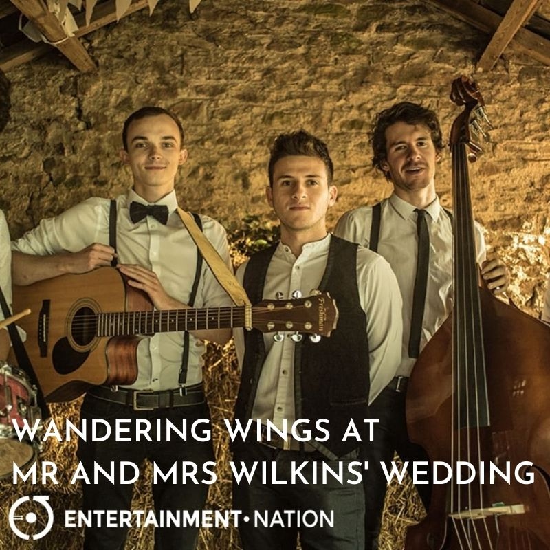 Mr and Mrs Wilkins' Wedding With Wandering Wings