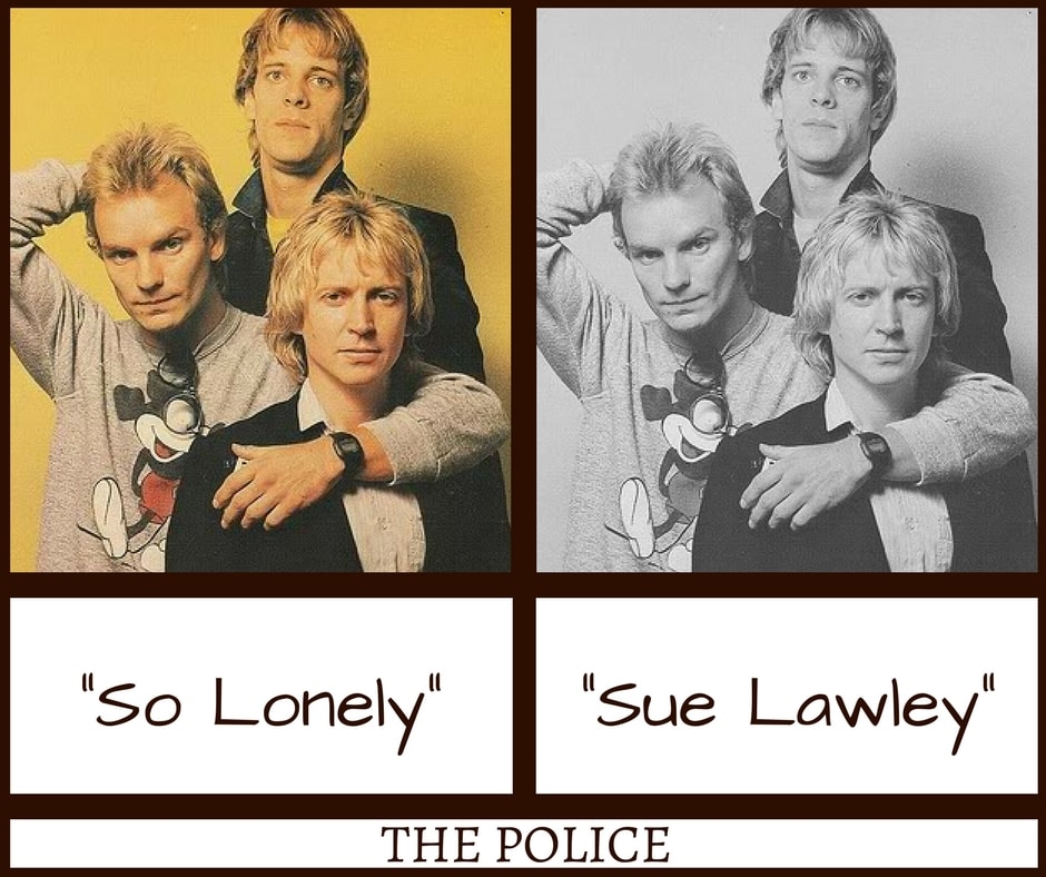 The Police So Lonely Misheard Lyrics