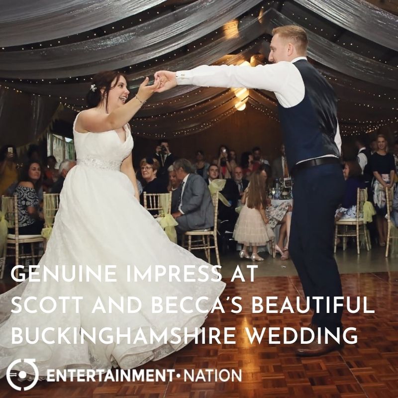 Wedding Band Review: Genuine Impress At Scott and Becca’s Beautiful Buckinghamshire Wedding