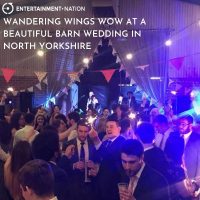 Wedding Band Review: Wandering Wings Wow at a Beautiful Barn Wedding in North Yorkshire