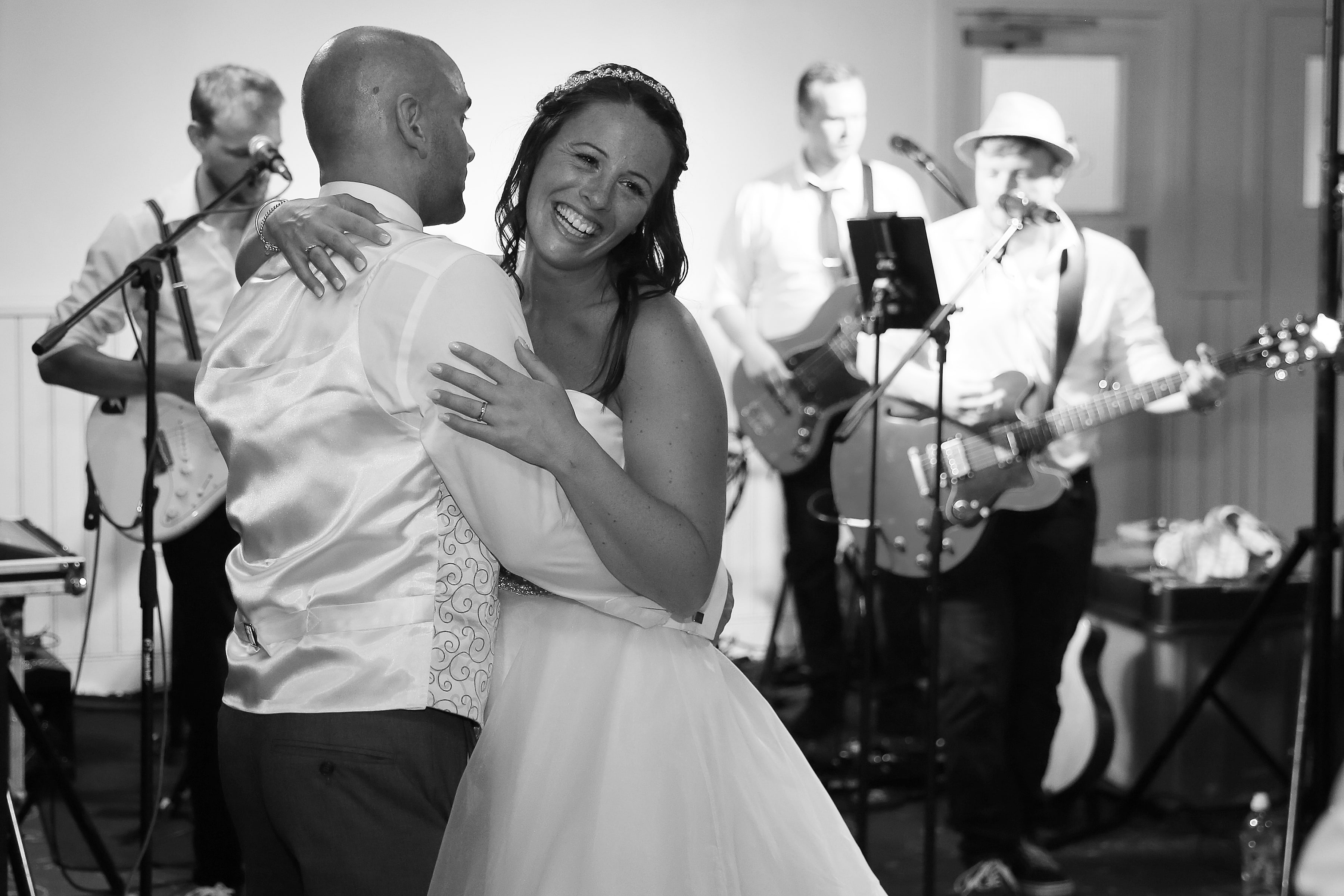 Happy Bride and Groom