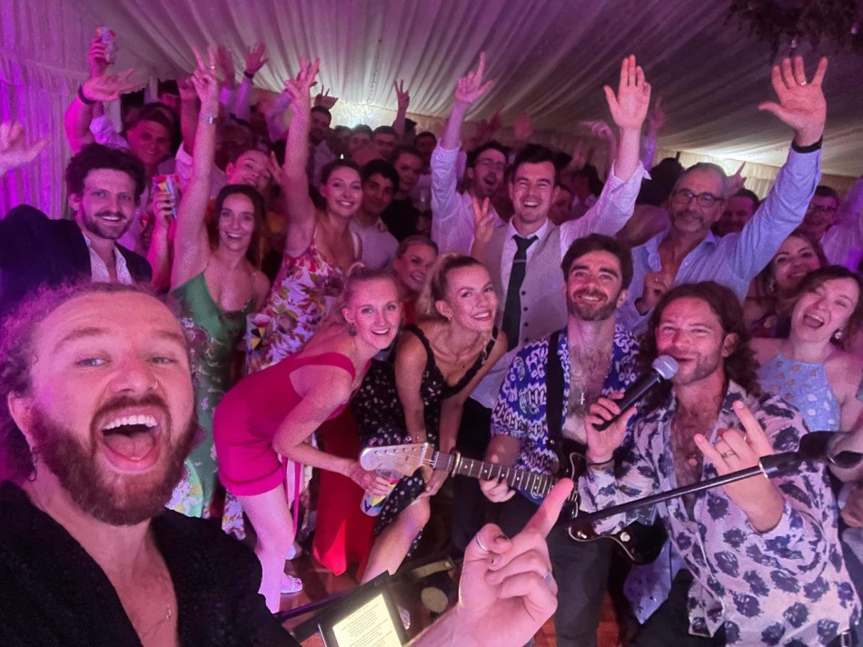 Wedding selfie