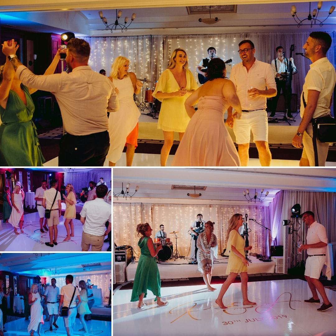 Guests Dancing at Abbi and Ryan's Wedding