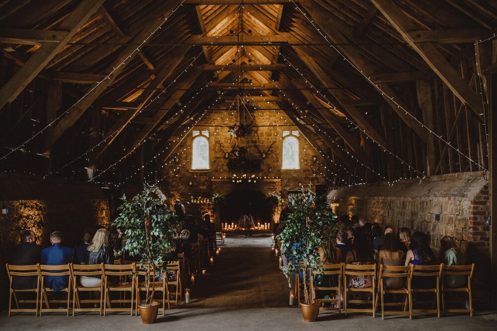 Wick Bottom Barn Ceremony