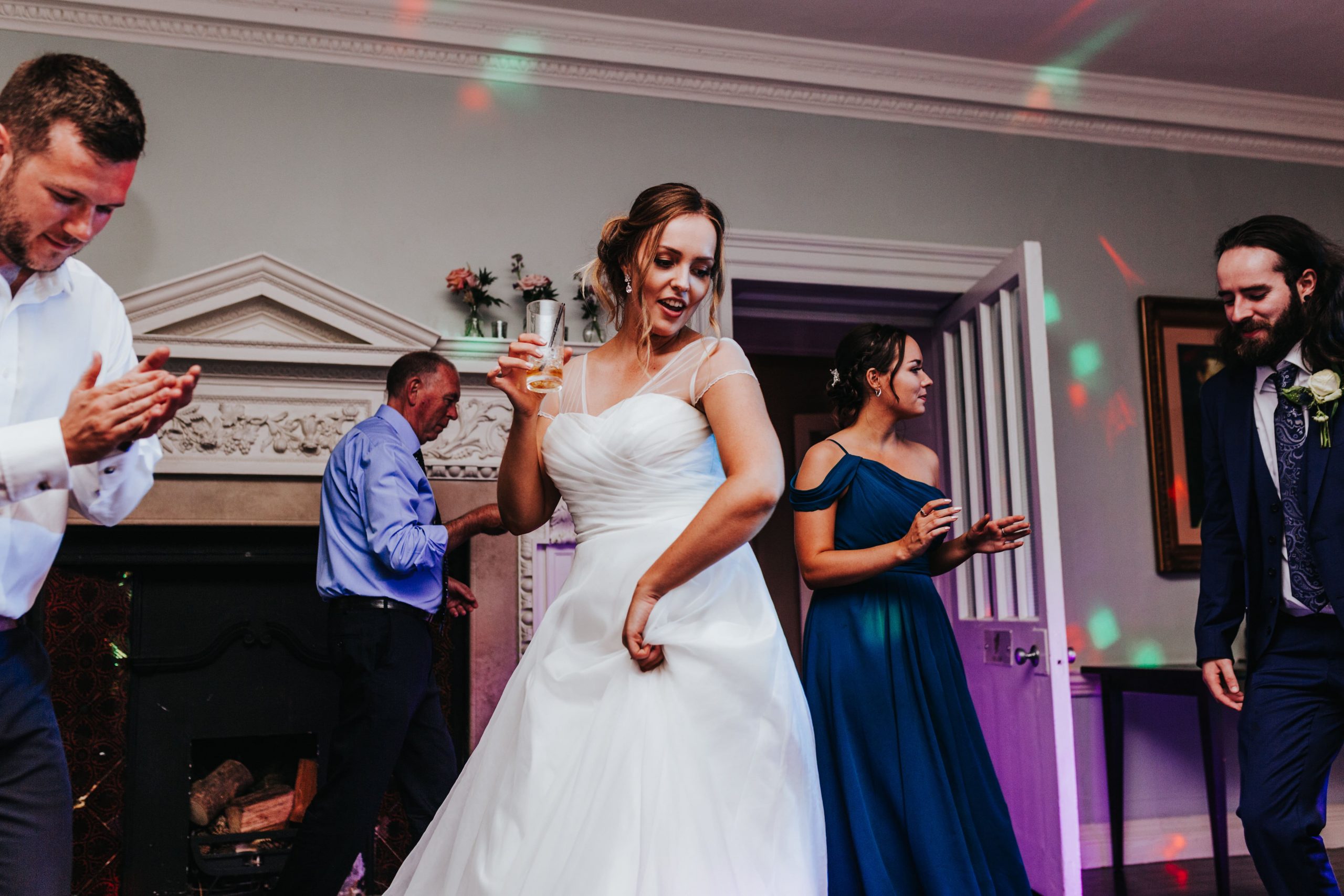 Clare, Bride Dancing at Morden Hall