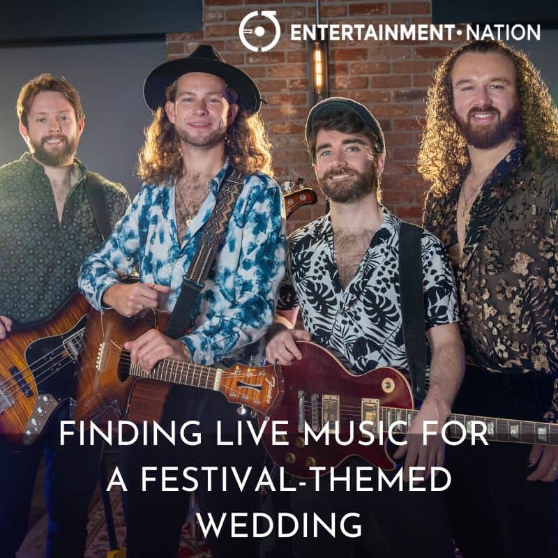 Finding Live Music For Your Festival-Themed Wedding