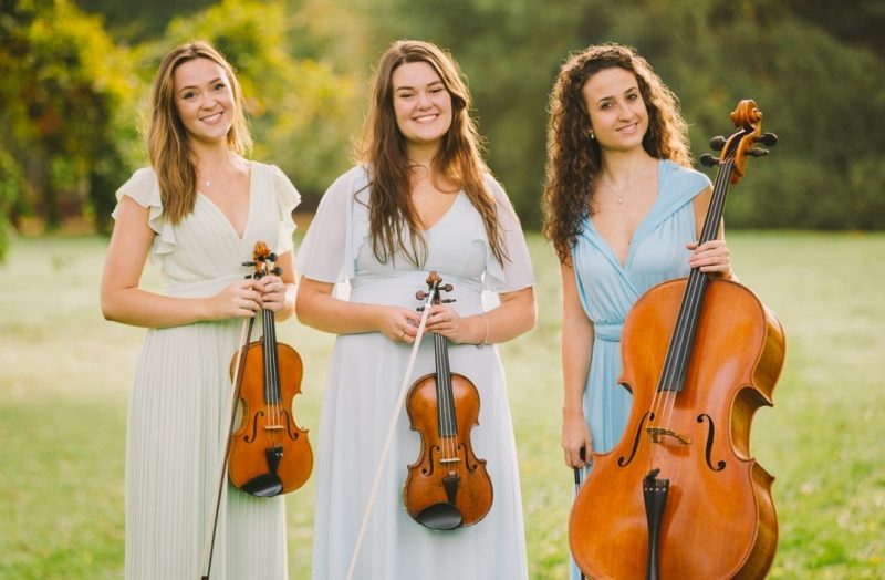 string quartet at wedding