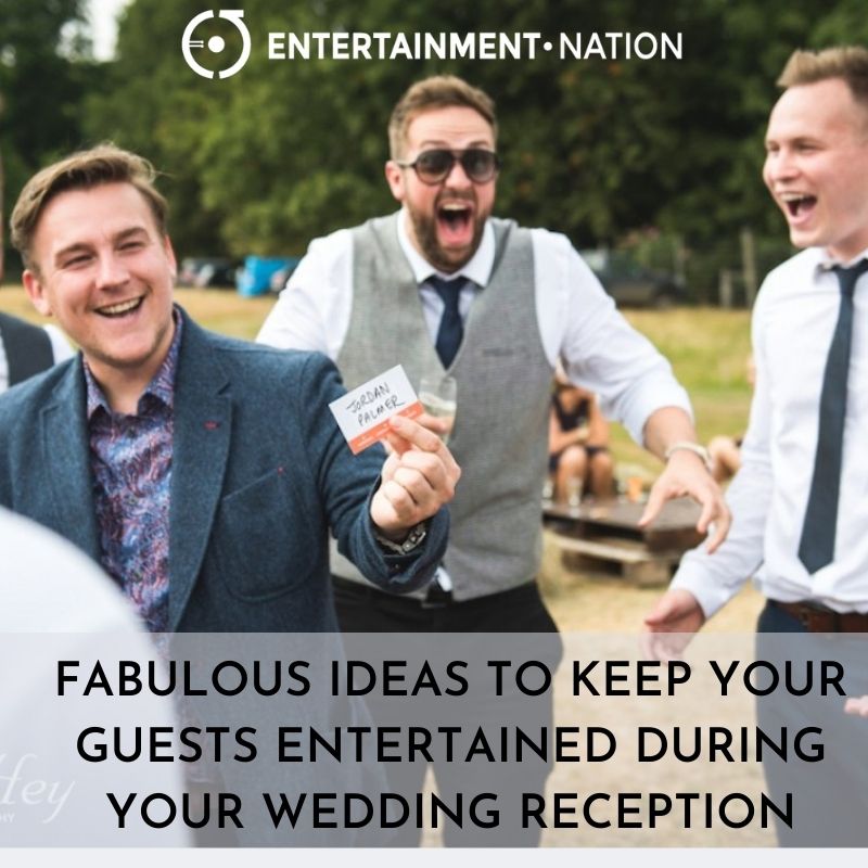 Fabulous Ideas To Keep Your Guests Entertained During Your Drinks Reception