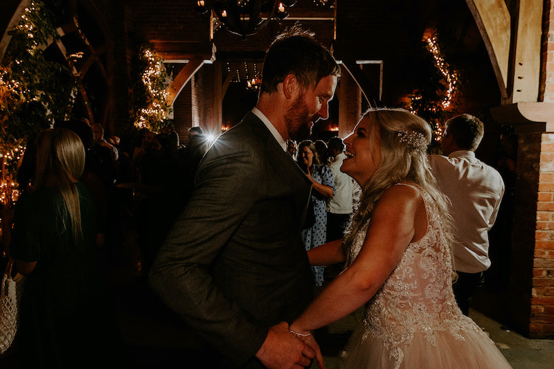 Emma and Mark dancing