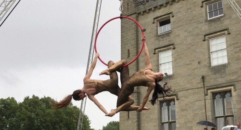 acrobats for corporate party