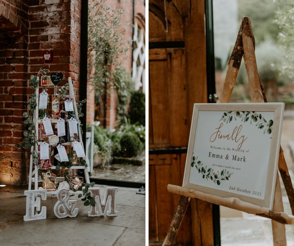 Wedding signs