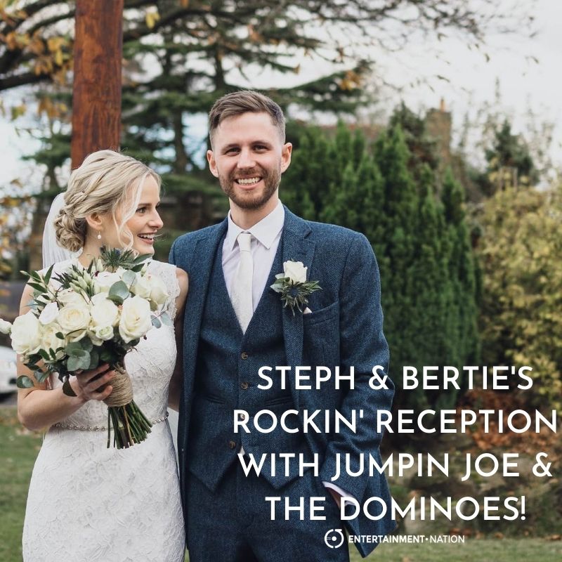 Steph and Bertie wedding blog image