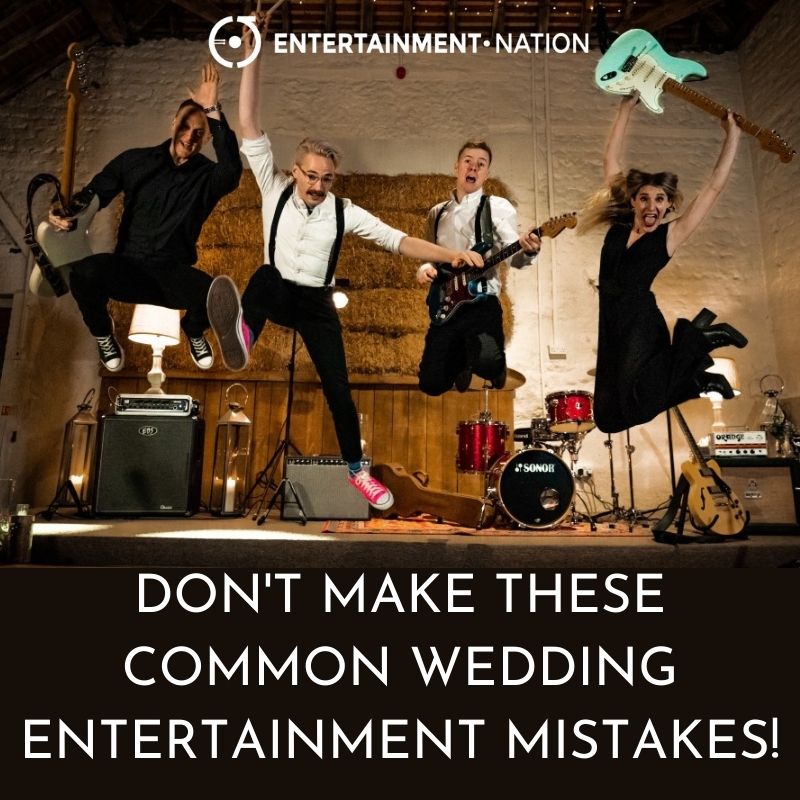 Don’t Make These Common Wedding Entertainment Mistakes!