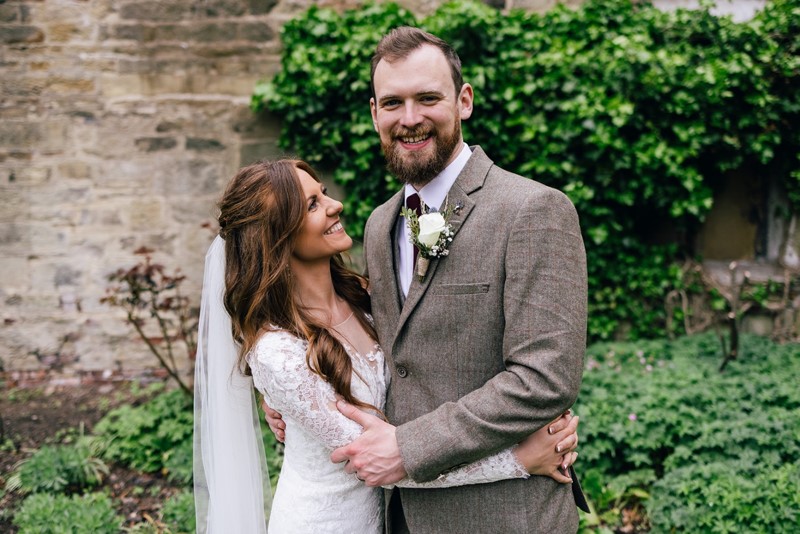 Couple smiling shot