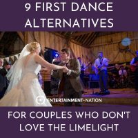 9 First Dance Alternatives - For Couples Who Don't Like The Limelight