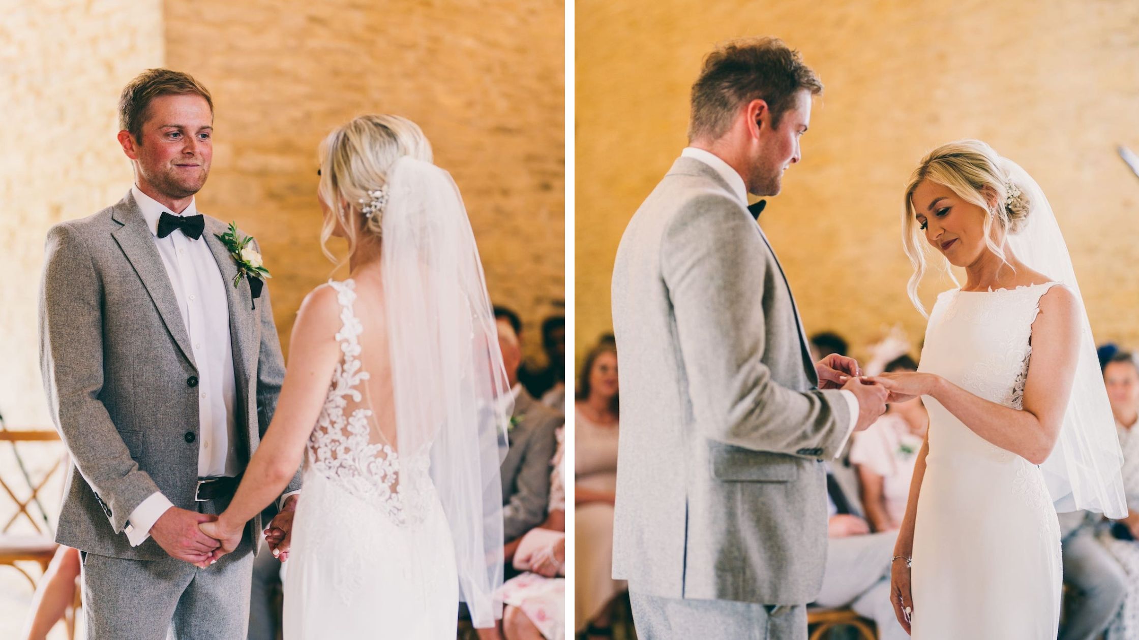 Fern and Will at the alter