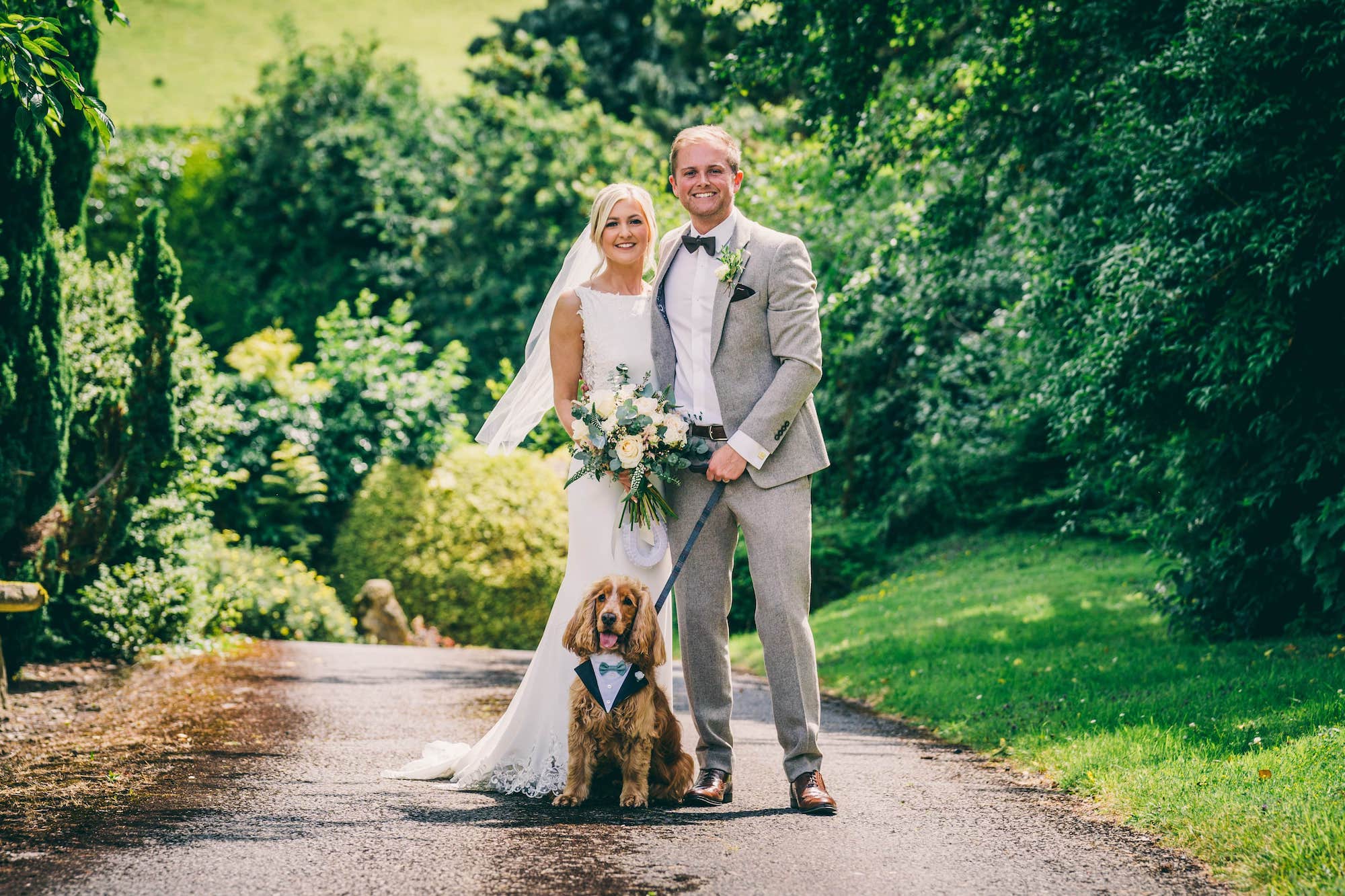 Fern and Will with their dog