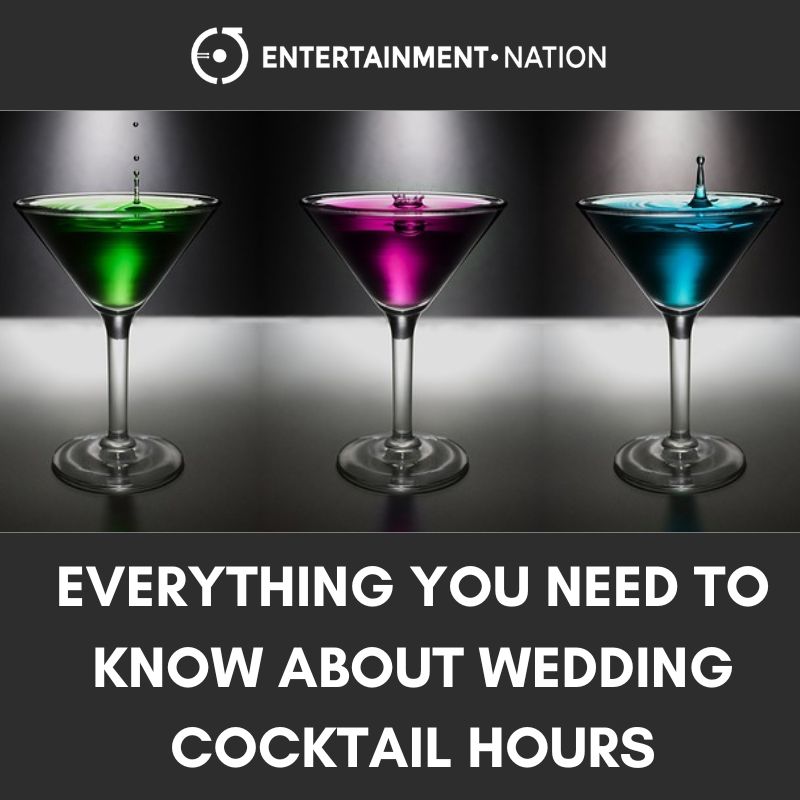 Everything You Need To Know About Wedding Cocktail Hours