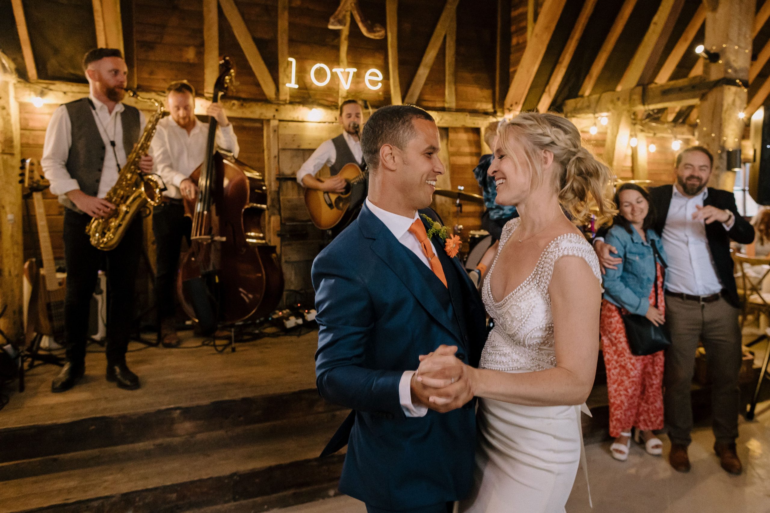 Sian and James first dance