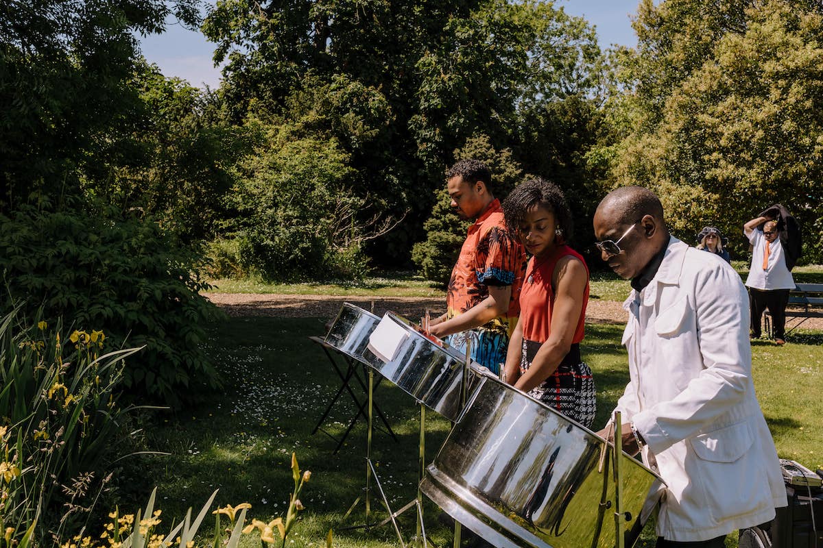 Steel band for ceremony