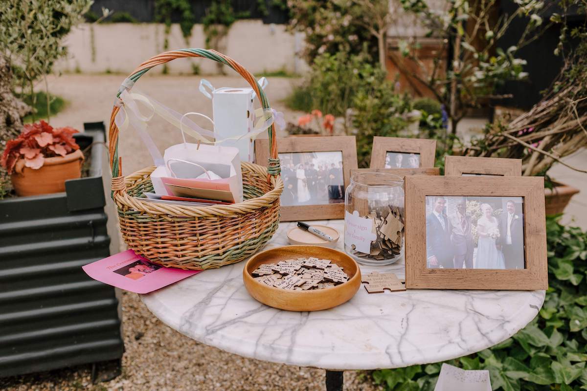 Wedding card table