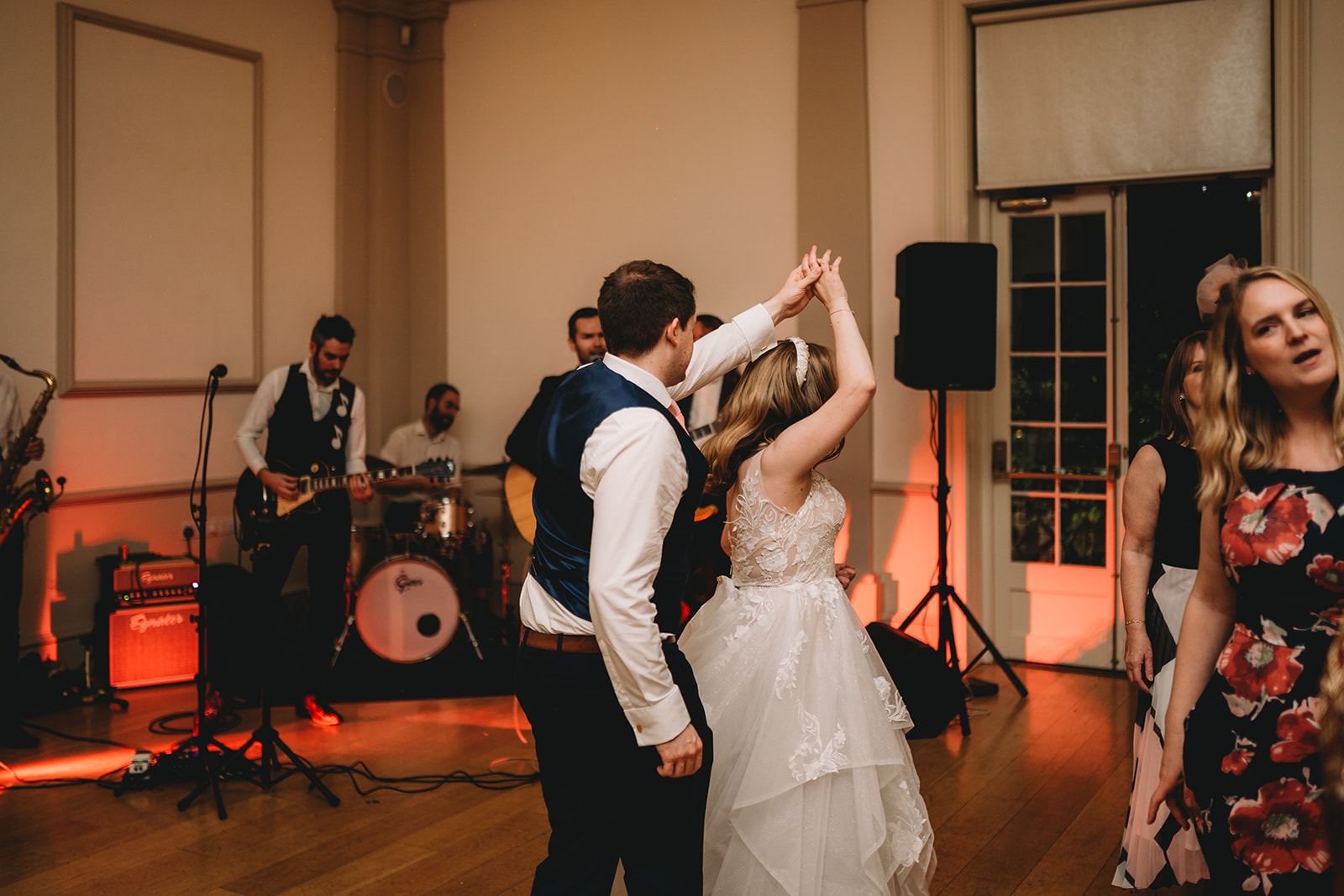 Becki and Simon on the dance floor