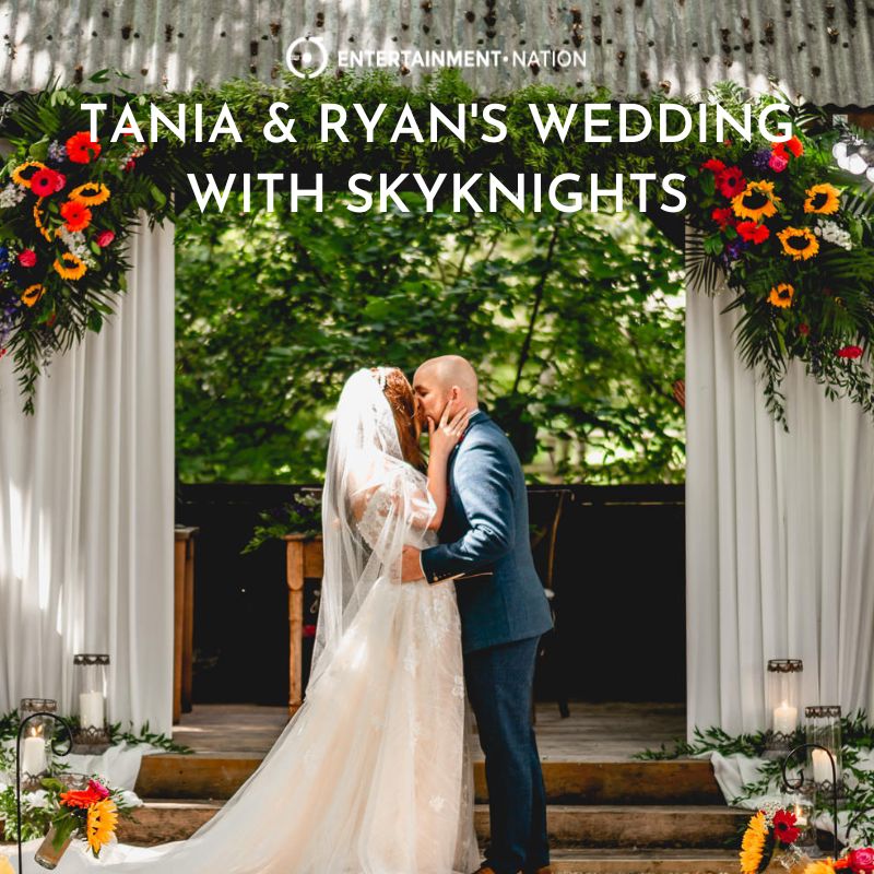 Tania & Ryan’s Woodland Wedding with Skyknights