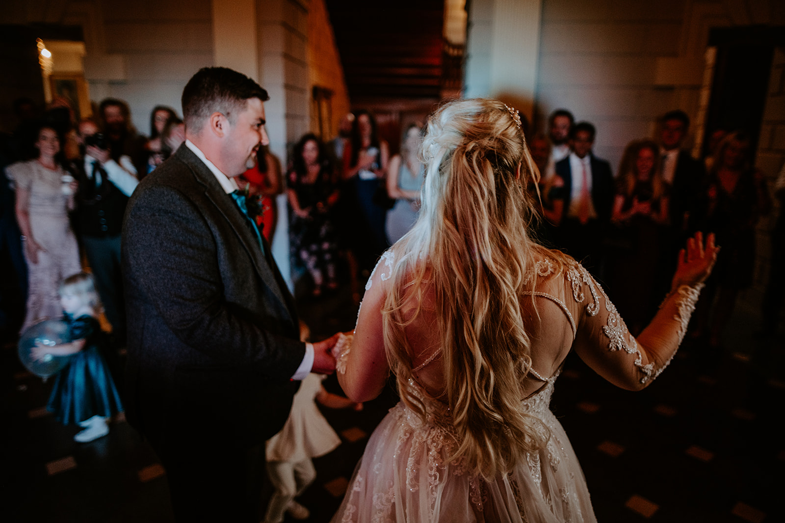 Abi and Rob on the dance floor