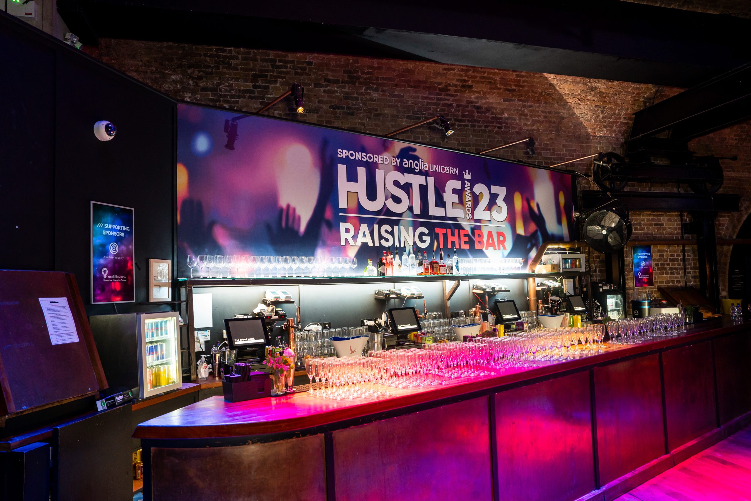 Hustle Awards bar